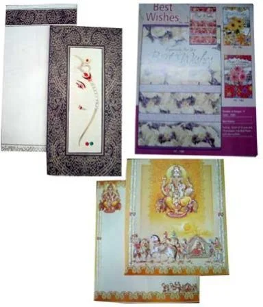 Customized Colorful Paper Invitation Card