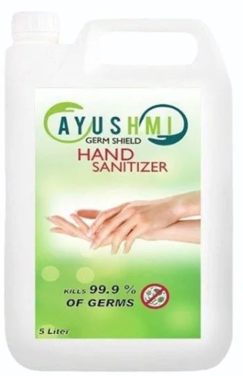 Hand sanitizing gel with aloe extract 500Ml