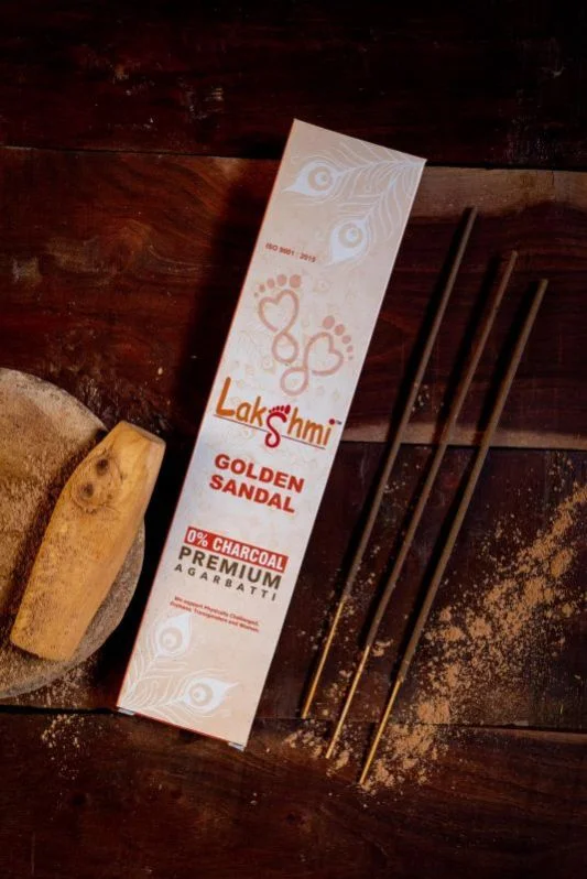 Wood Powder And Incense Sticks To Make Incense