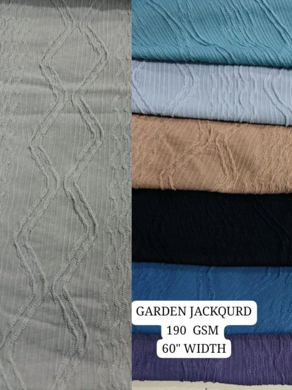 Stripe Jacquard Sherpa Fleece Fabrics