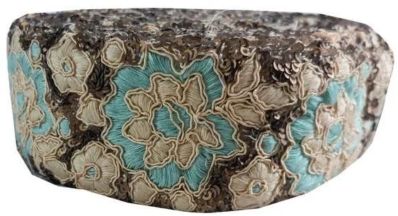 Multicolor Embroidery Lace