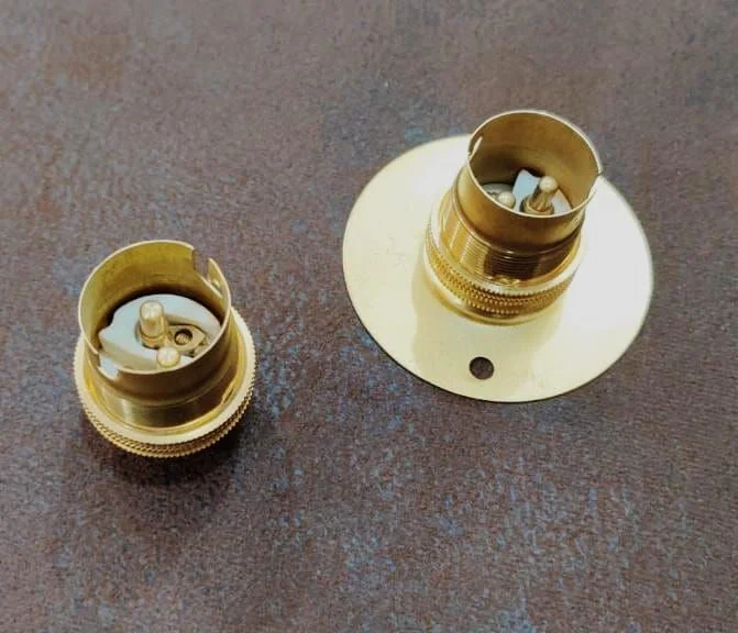 E27 B22 2 in 1 Straight Lamp Holder