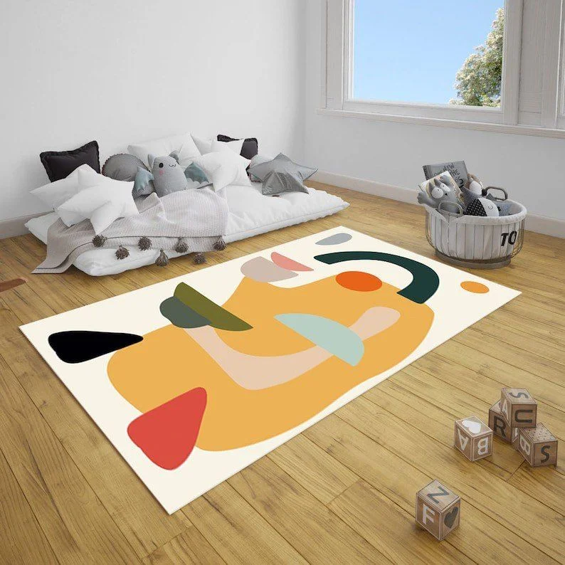 Machine Woven Heatset Polypropylene Area Rug