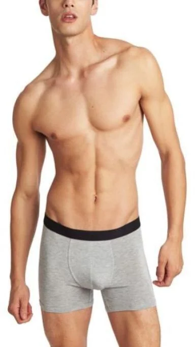 1124 mens boxer red black