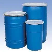 5 LT Metal Solvent Drum White Outside / Plain In