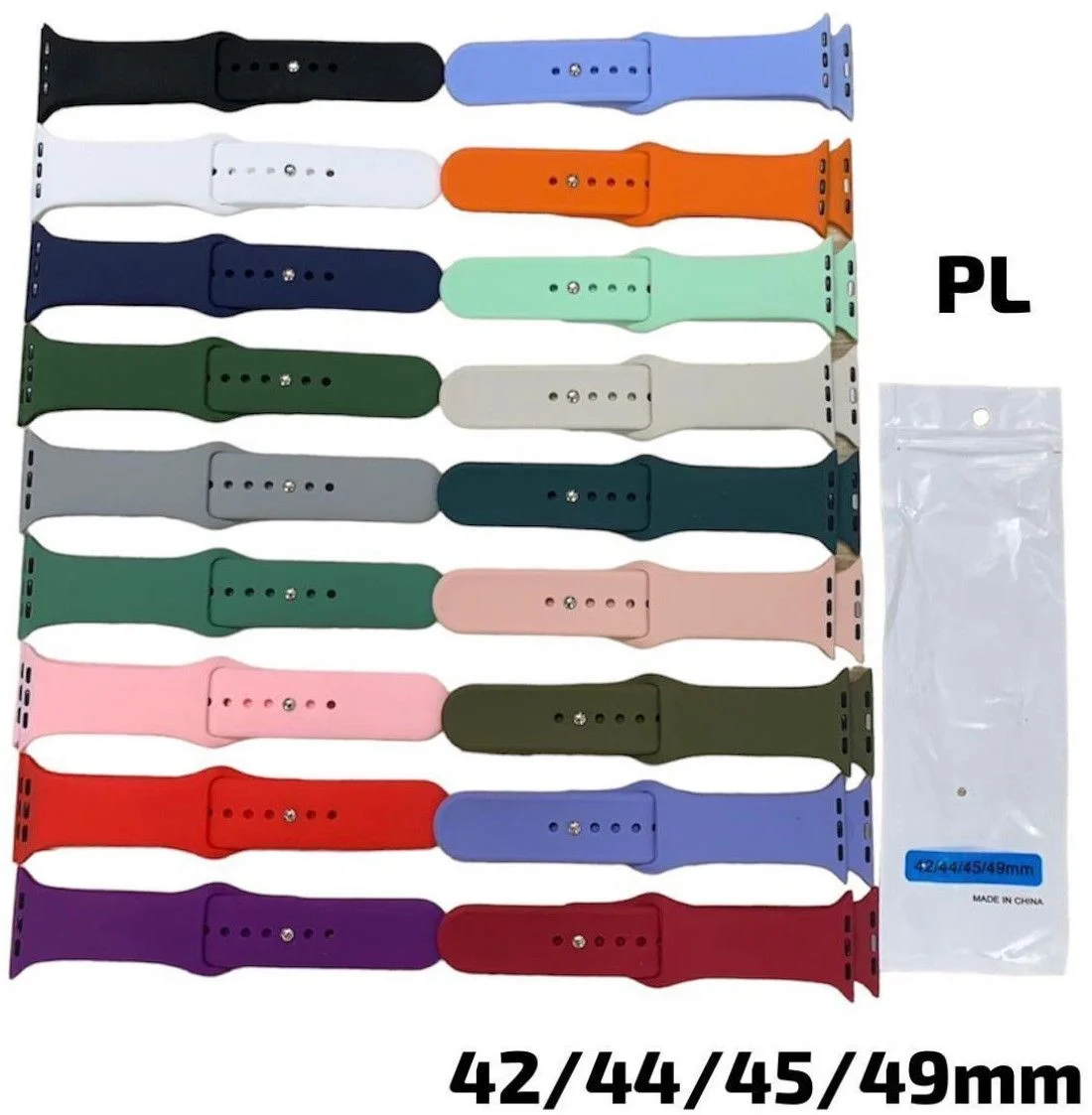 Watch Straps Pvc Stiched