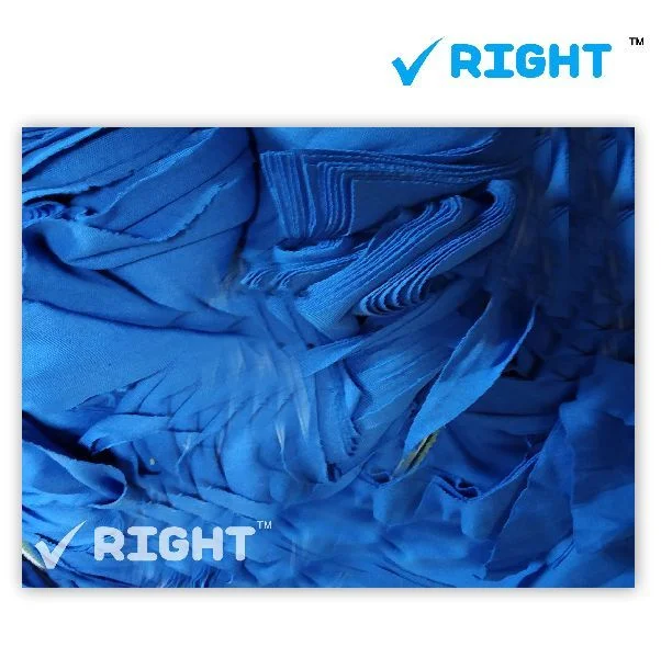 White Polyester Fabric Textile Waste Bales