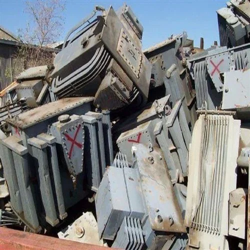 Transformer steel obtained after dismantling transformers