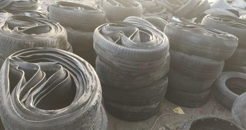 SCRAP BALED TIRES