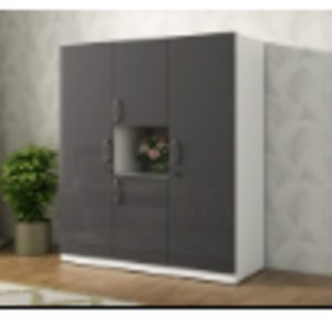 Pearl 3 Door Wardrobe by  S R Overseas 