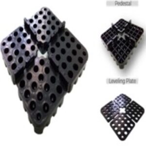 Fixed Paver Pedestal by  Quba Group 