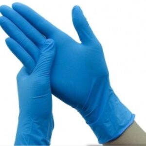 Blue Disposable Nitrile Gloves by  Al Abbas Services Ltd 