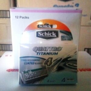  Schick Quattro Titanium 4 Refill 