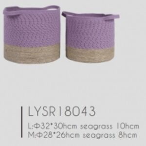 Cotton Rope Storage Basket by  Meiao Fashions Co., Limited 