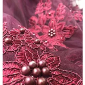 Embroidered Fabric by  Srrf Global 