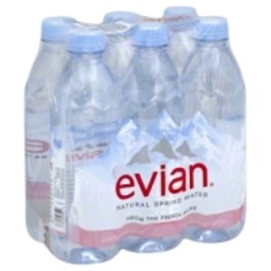  Evian Natural Mineral Water 