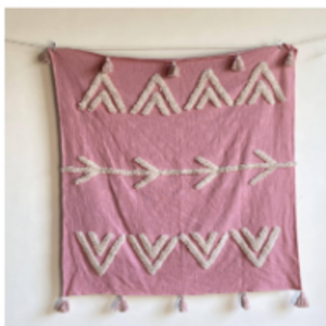 Hand Made Throw by  Rajput Arts 