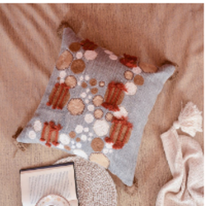 Hand Made Cotton Cushion Cover by  Rajput Arts 