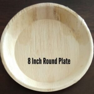8 Inch Round Plate by Dinetic Organic Pvt. Ltd.
