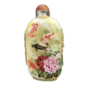  Good Luck Hand Painting Glass Bottle 