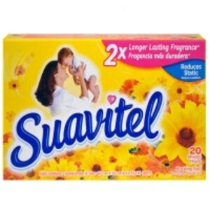  Suavitel Dryer Sheets 20 Pieces Different Types 