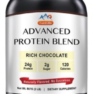 Advanced Protein Blend-Chocolate by  Sunhills And Pharma Inc. 