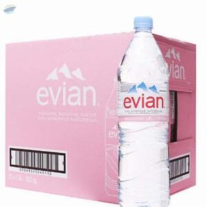 Evian Natural Spring Water by  Soupin Jean Stephane 