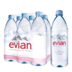  Evian Natural Mineral Water 