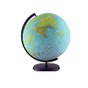 8" Globe by  M.s. Inc. 