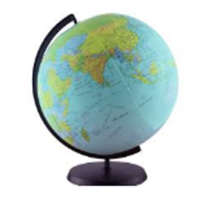 12" Globe by  M.s. Inc. 