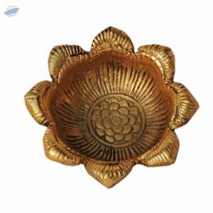 Brass Flower Shaped Diya by  Arihantt 