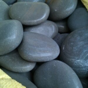 Black Pebbles by  Goods Exim International 