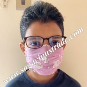 100% Polyester Antibacterial Masks by  Sagacious Trade International Ltd 