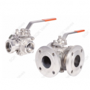 L Port Ball Valve by SQK Valves Fittings & Automation Private Limited