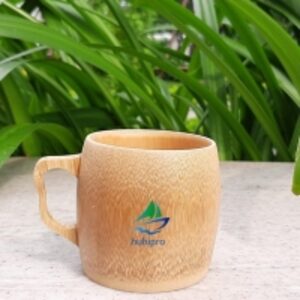 Bamboo Cup With Handle by  Huhipro 