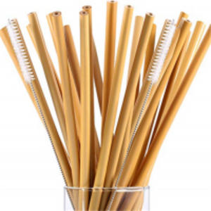  Bamboo Straws 