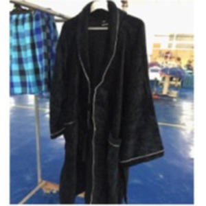 Cotton Towel Material Bathrobe by  Lianhe Yingrun Science And Technology Development Co., Ltd. 