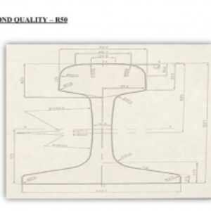 R65 - R50 Used Cut Rail Second Quality