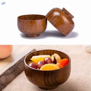  Wooden Rice Bowl 