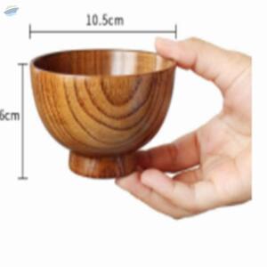  Wooden Rice Bowl 