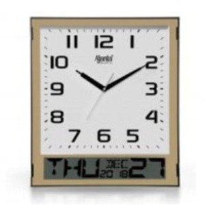 Multi-Function Digital Lcd Display Clock by Ajanta Llp
