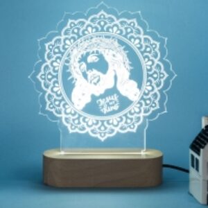  Jesus Acrylic Led Lamp 