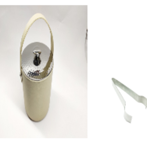  Ice Bucket With Tong 