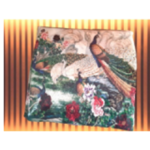 Jute Cushion Cover by  Sheerin Creations 