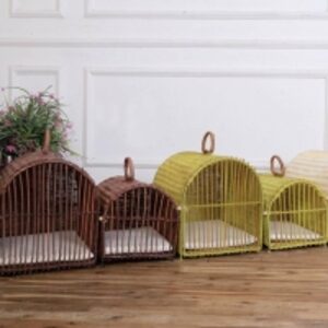  Rattan Pet House/ Water Hyacinth Cat House 