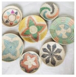  Seagrass Woven Wall Plate 