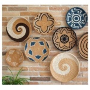  Seagrass Plate For Hanging Decor Wall 