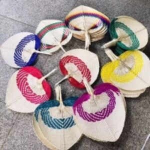 Vietnam Palm Leaf Hand Fans 