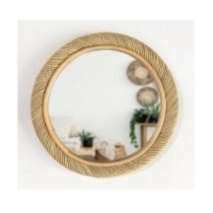 Rattan Mirror by  99 Gold Data Processing Trading Company Limited 