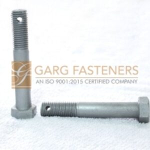 Split Pin Hole Bolts by  Garg Fasteners 